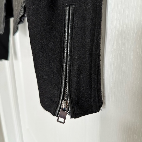 Guess Women’s Faux Leather Jacket - Black - Size S - Picture 10 of 14